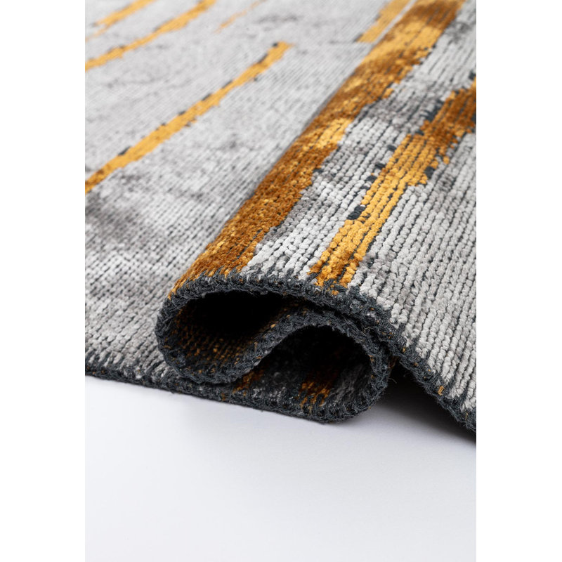 Rapture Abstract Area Rug, Rectangle 6'7" x 8'3"