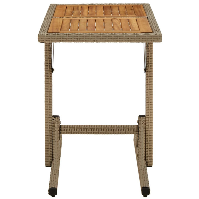 Pavlatka Rectangular Metal Outdoor Dining Table , 53cm cm W 110cm cm D
