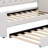 Upholstered Daybed With LED Belt And Trundle-743968745