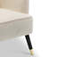 Delancey 77cm Wide Tufted Polyester Side Chair