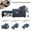 Fauteuil-lit convertible 3-en-1 avec massage et chaleur-662037051