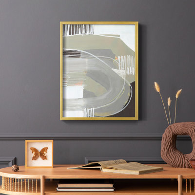 «Arching Neutrals I», reproduction encadrée - bois massif