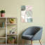 Soft Abstract Shapes Abstract Geometric Modern Moss Wall Art Print-1787992726