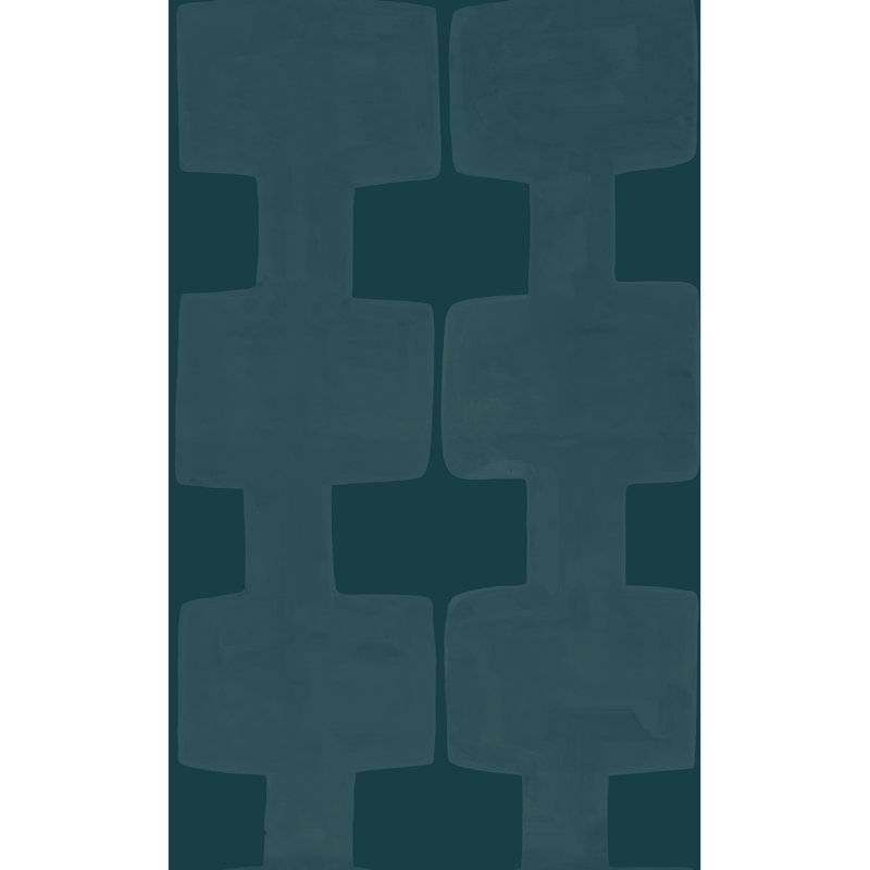 Paule Marrot Wallpaper Double Roll, Teal