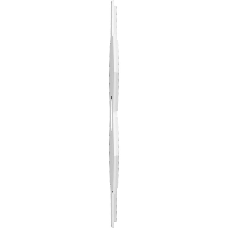 Médaillon de plafond contemporain en PVC de qualité architecturale Daisy, H 1 po x l 26 po x P 26 po