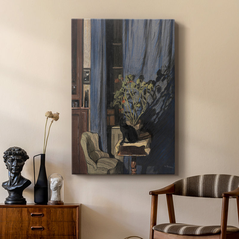 Reproduction de portrait rétro C III - galerie Cavas sur mesure, H 60 po x l 40 po