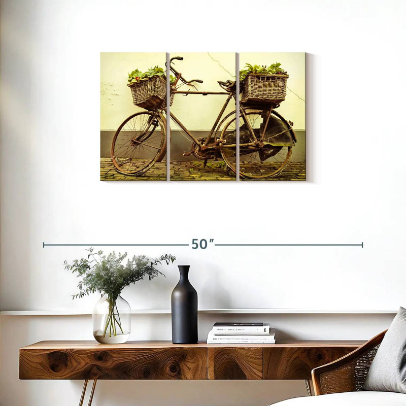 Rickety Bicycle, 20" H x 33" W