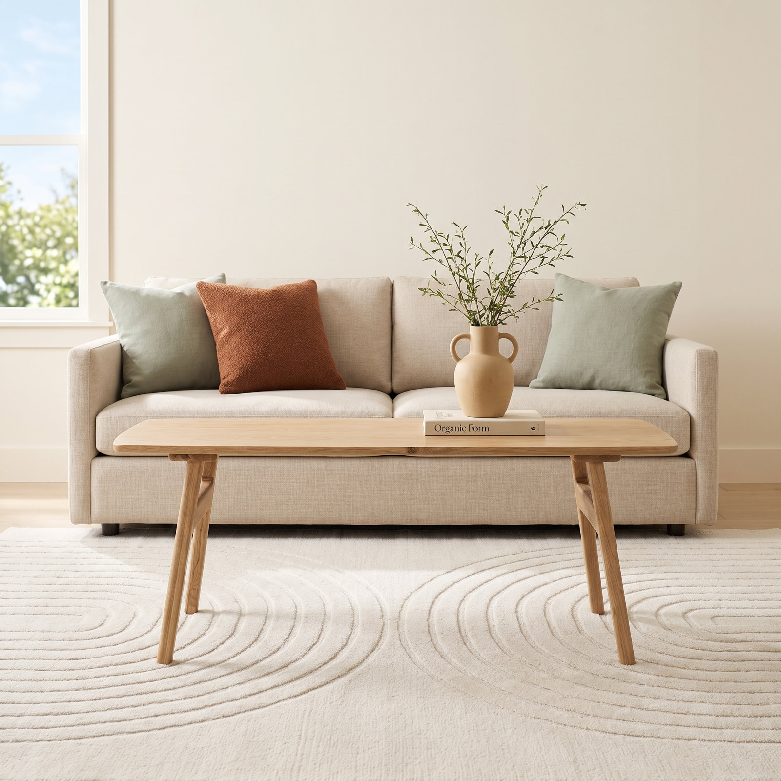 Mads Solid Wood Coffee Table