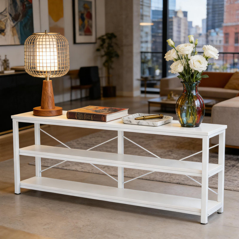 Mobilier polyvalent pour la maison: étagère de présentation, console et canapé, bibliothèque de rangement | Idée de cadeau