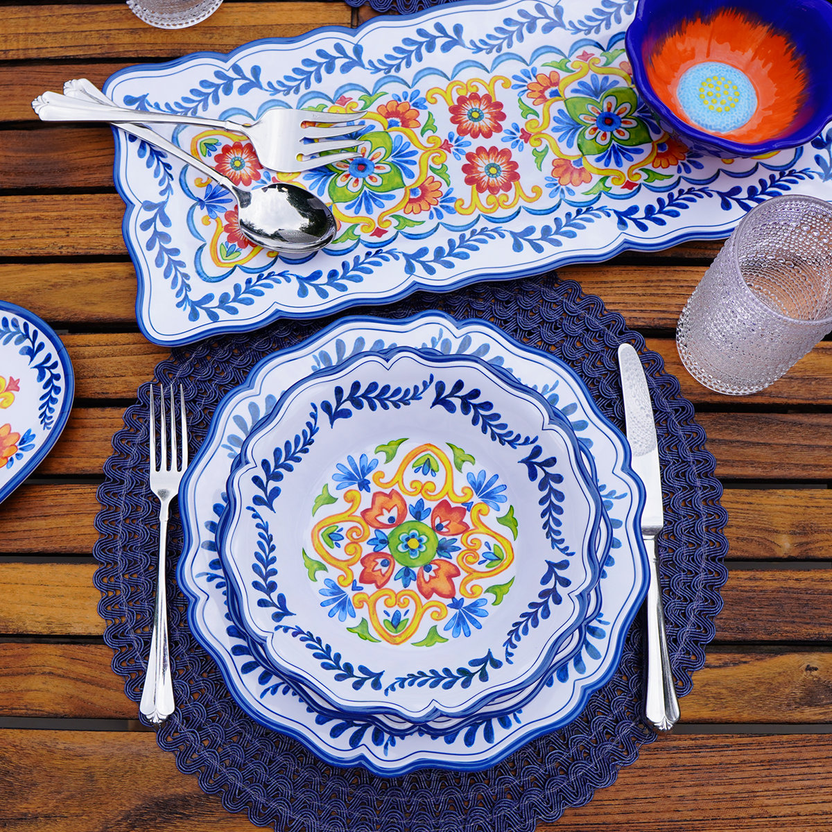 Certified International Flores Dinner Plate - Thumbnail 3