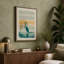 Heron in Reeds Japandi - Wrapped Canvas-294229613-294229607
