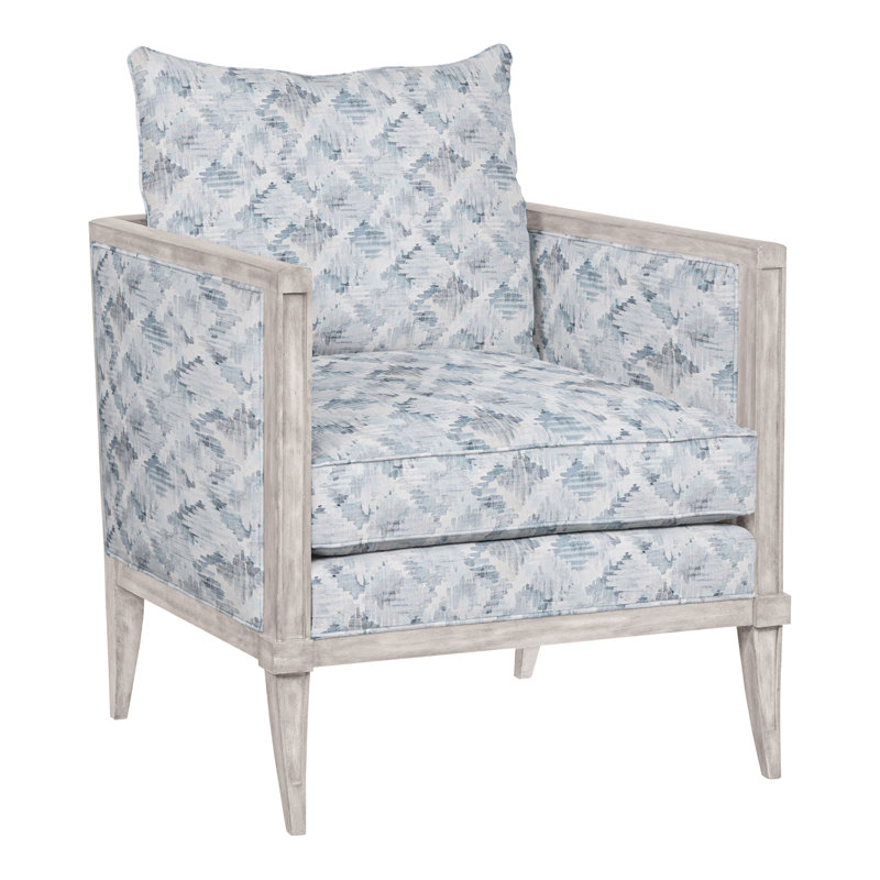 Cameo Armchair, Dove Gray, Navada Snow