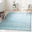Tapis turquoise / ivoire Strobel-723828322