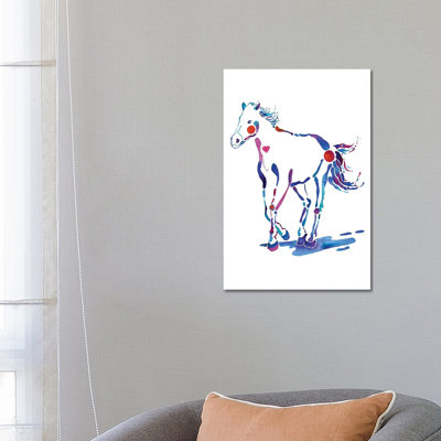Pony Horse by Jo Lynch - Wrapped Canvas Gallery-Wrapped Canvas Giclée