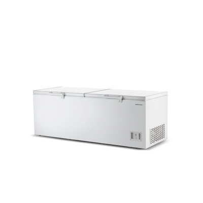 Hamilton Beach 35 Cu. Ft. Garage-Ready Chest Freezer-2 Door, White