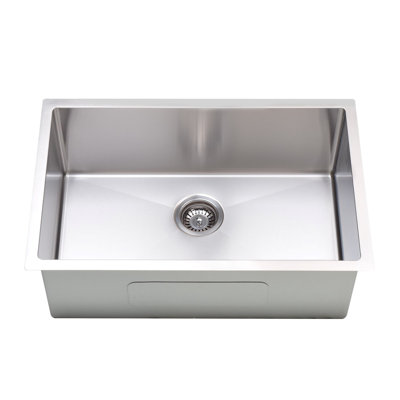 Vuzati 30" X 18" X 9" Undermount Stainless Steel Single Bowl Kitchen Sink