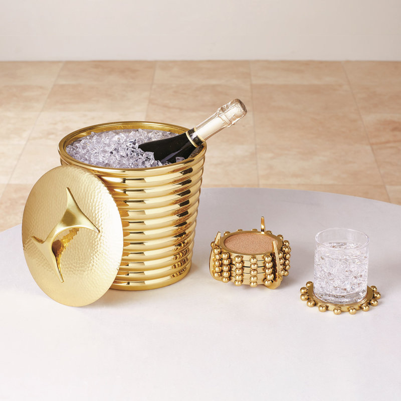 Beauty Ice Bucket, Polished Lacquered