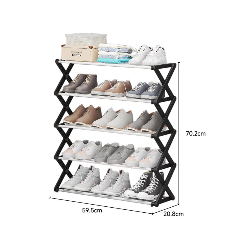 5 Pair Shoe Rack