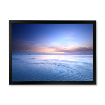 «Beach Sunrise With Dramatic Sky V», reproduction sur toile