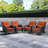 Nellie Wicker 4 - Person Patio Conversation Set with Cushions-1749924495