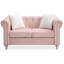 Causeuse contemporaine rose-265227448