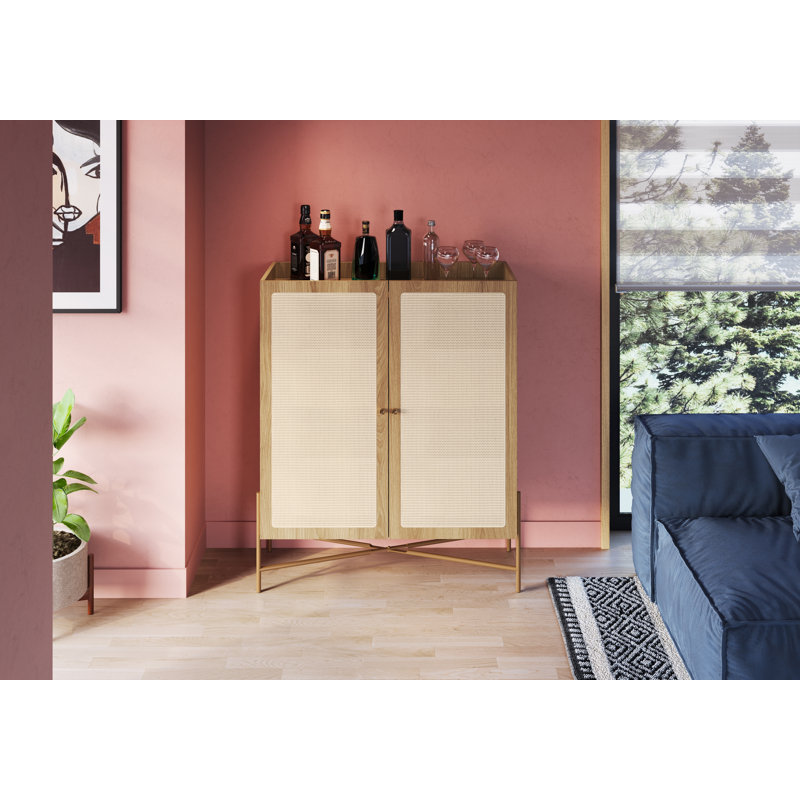 Buffet l 36,6 po x H 43 po Ulisa, Bois naturel