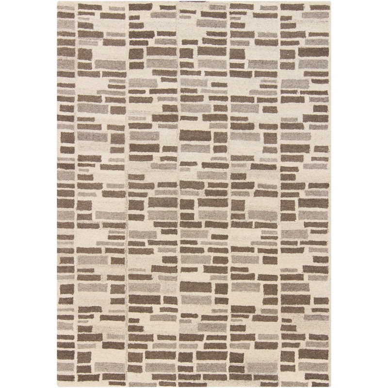 Coady Wool Geometric Indoor Rug, 5' x 7'