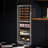 23.4"W Wine & Beverage Refrigerator, 40-Bottle and 112- Can Dual Zone Beverage and Wine Cooler Built-In or Freestanding Beverage and Wine Fridge，Quiet Operation Adjustable Shelves Beverage and Wine Refigerator（Right-Hinged）-123209274