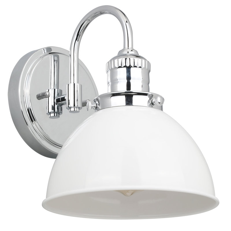Sumler Barn Light, Polished Chrome