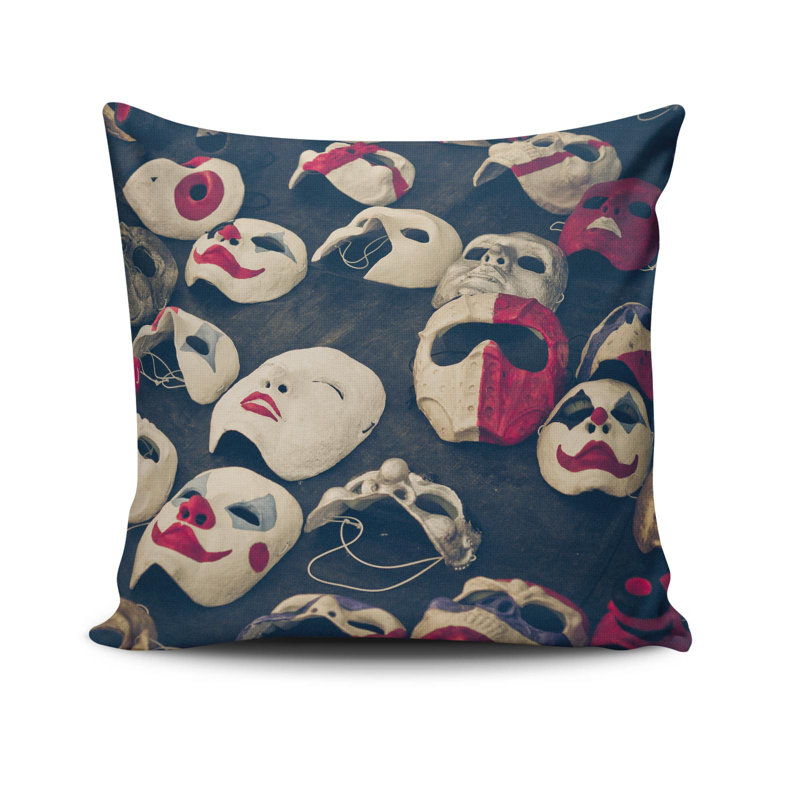 Housse de coussin décorative, 17 x 17 pouces, 50% coton / 50% polyester | Lavable à la machine à 104 ° F, repassable, fermeture à glissière dissimulée | Parfait pour le salon, la chambre à coucher et la décoration intérieure élégante