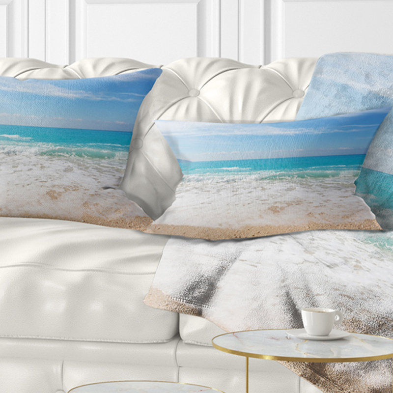 Coussin Seashore, 18 po x 18 po, Carré