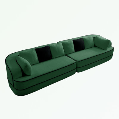 Teddy Fabric Sofa with soft cushion