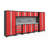 Bold Series 76.75'' H x 156'' W x 18'' D 12 Piece Garage Storage Cabinet Set-39585984-39586055-39586093