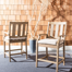 Samya 46.8" H x 25.4" W Patio Bar Stool with Cushion