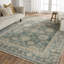 Jaipur Living Kerensa ORN08 Handknotted Floral Blue and Beige Area Rug (8'x11')-1345392059