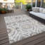 Tapis argenté intérieur / extérieur lavable à la machine Mahaney ACN751-627993845