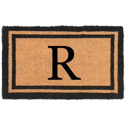 Tapis de porte d'extérieur 36 po x 22 po Welcome