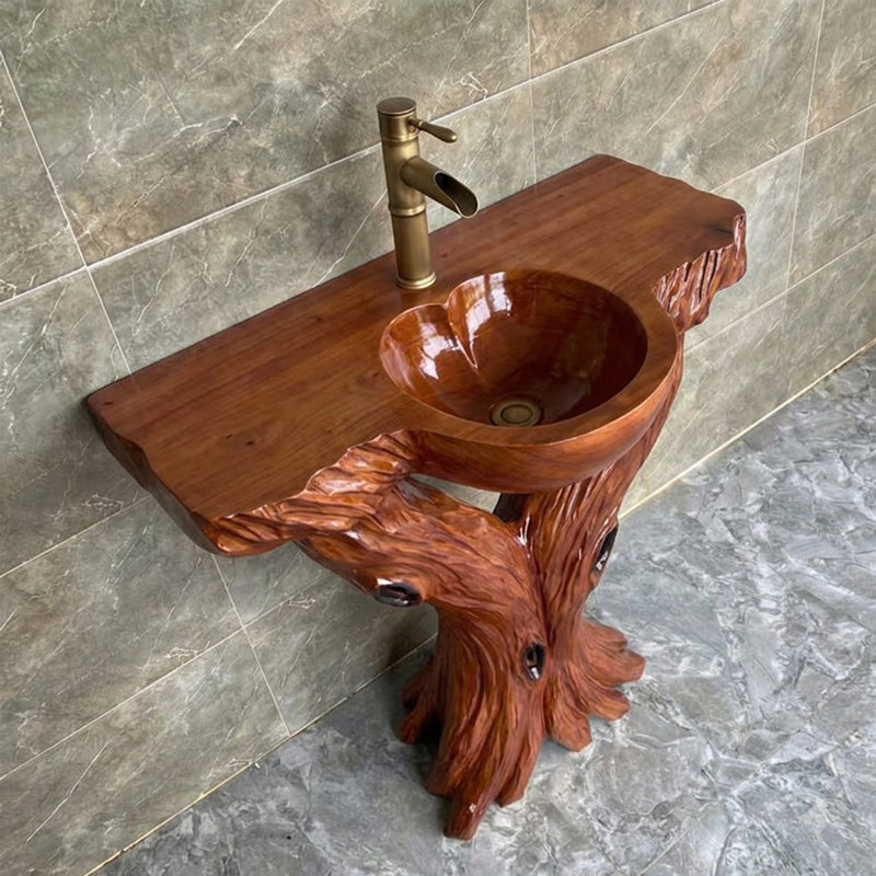 Décoration de meuble-lavabo intégré