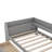 Daybed With Shelves, Drawers And Built-In Charging Station-366929737