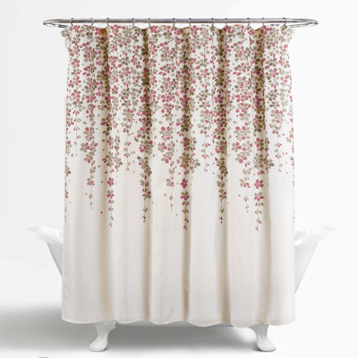 Weeping Flower Floral Shower Curtain