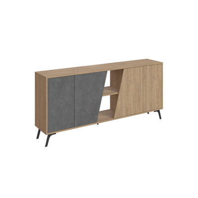 Fiona 180cm Wide Sideboard Console with Storage and Modern Design