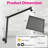 Rain Adjustable Shower Head 1.8 GPM GPM-86823186