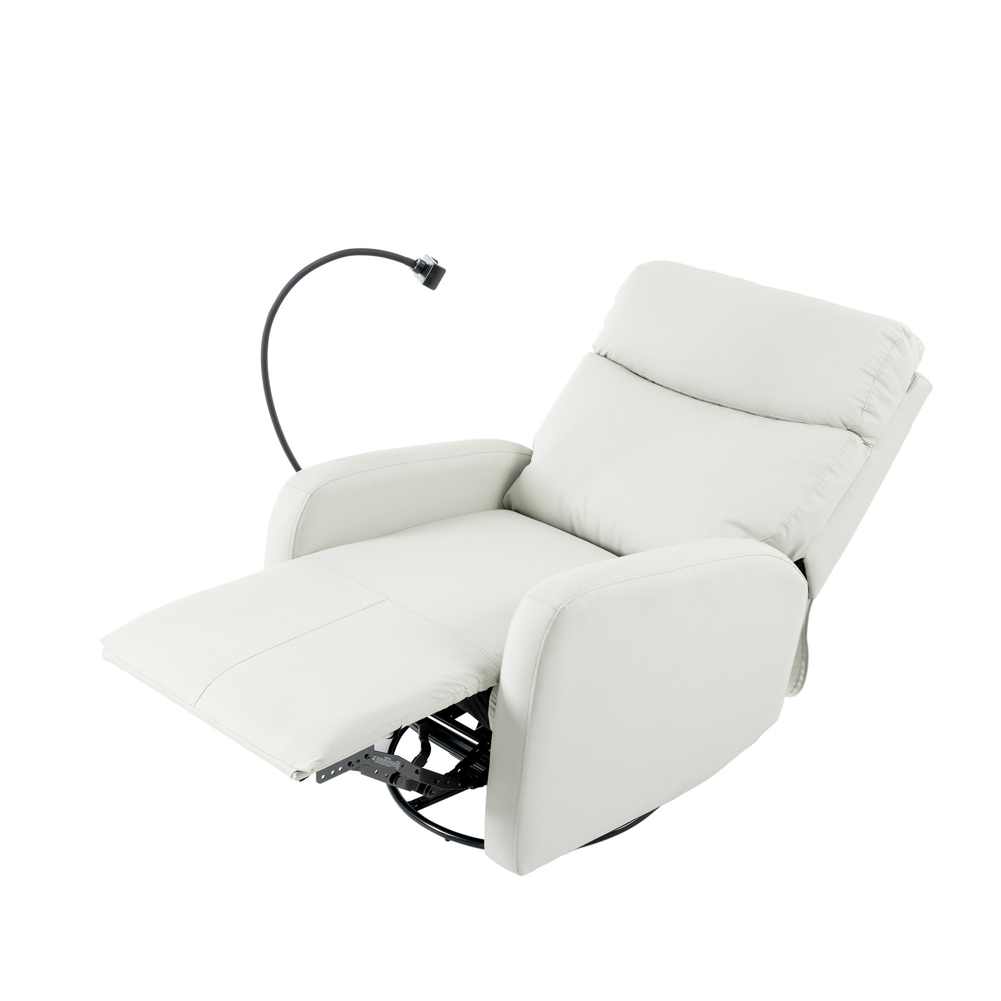 Canora Grey Rocking Recliner Chair,360° Swivel Nursery Rocking Chair ...