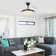Burgest 254cm Ceiling Fan with LED Lights