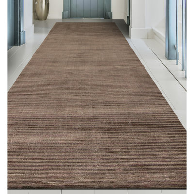 One-of-a-Kind Runner 2'6" X 8' Runner Area Rug in Brown