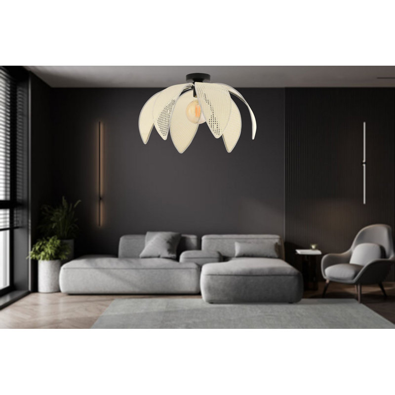 Chandelier, 7.9" H x 15.7" W x 7.1" D