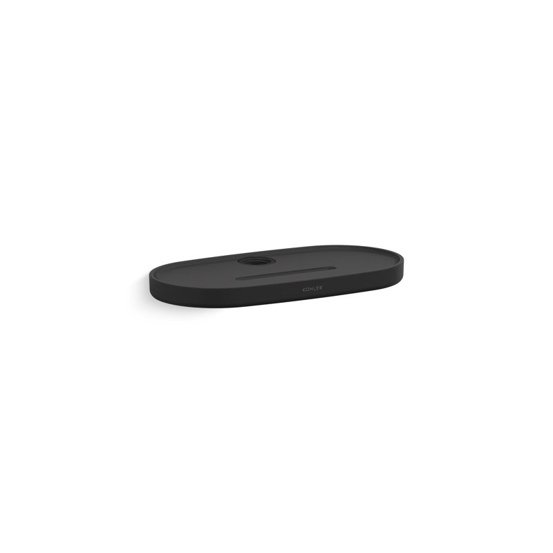Statement Slidebar Wall Outlet, Matte Black