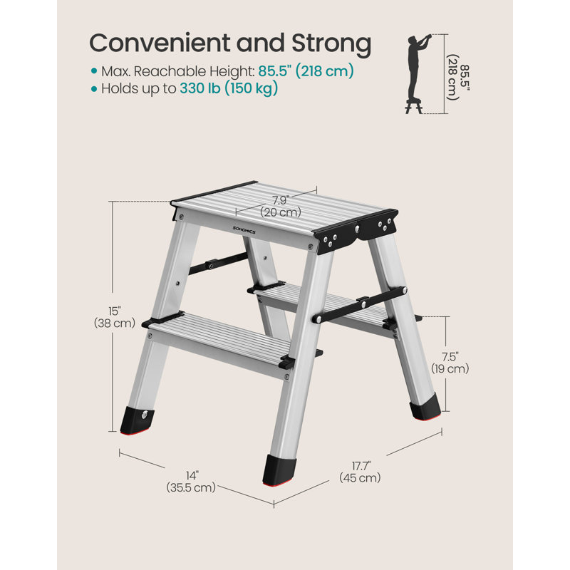 Schkyra Aluminum Step Ladder