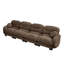 Canapé modulaire confortable en chenille plissé 4 places-197063688-197063685
