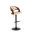 Tabouret de bar réglable avec pivot